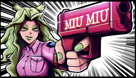 Sketch I did of Miu Miu : r/StardustCrusaders 